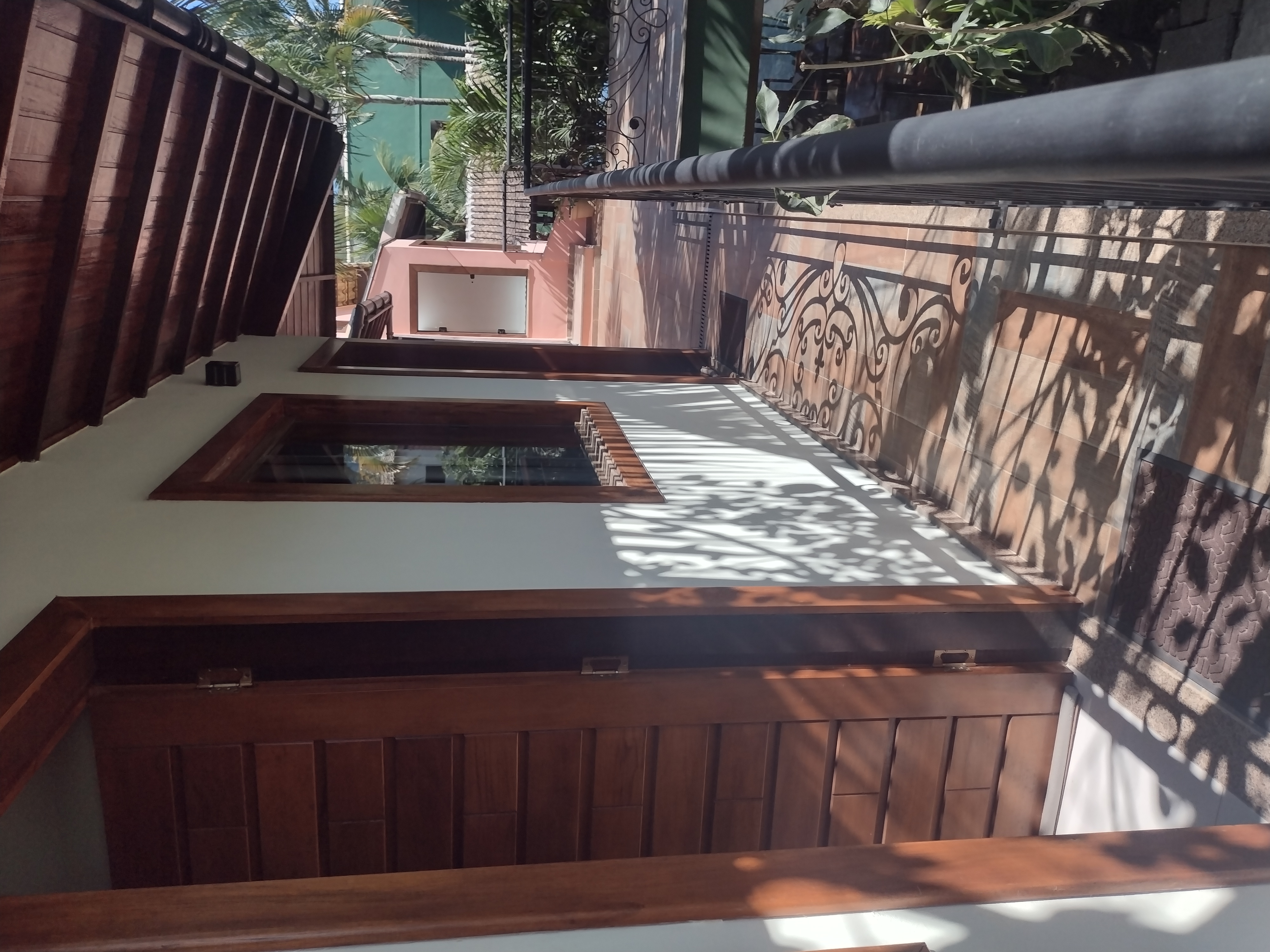 Área externa da Suíte 1